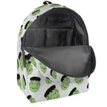 Halloween Frankenstein Pattern Print Backpack