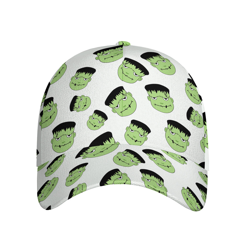 Halloween Frankenstein Pattern Print Baseball Cap