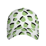 Halloween Frankenstein Pattern Print Baseball Cap