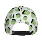 Halloween Frankenstein Pattern Print Baseball Cap
