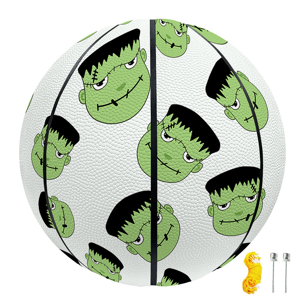 Halloween Frankenstein Pattern Print Basketball