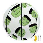 Halloween Frankenstein Pattern Print Basketball