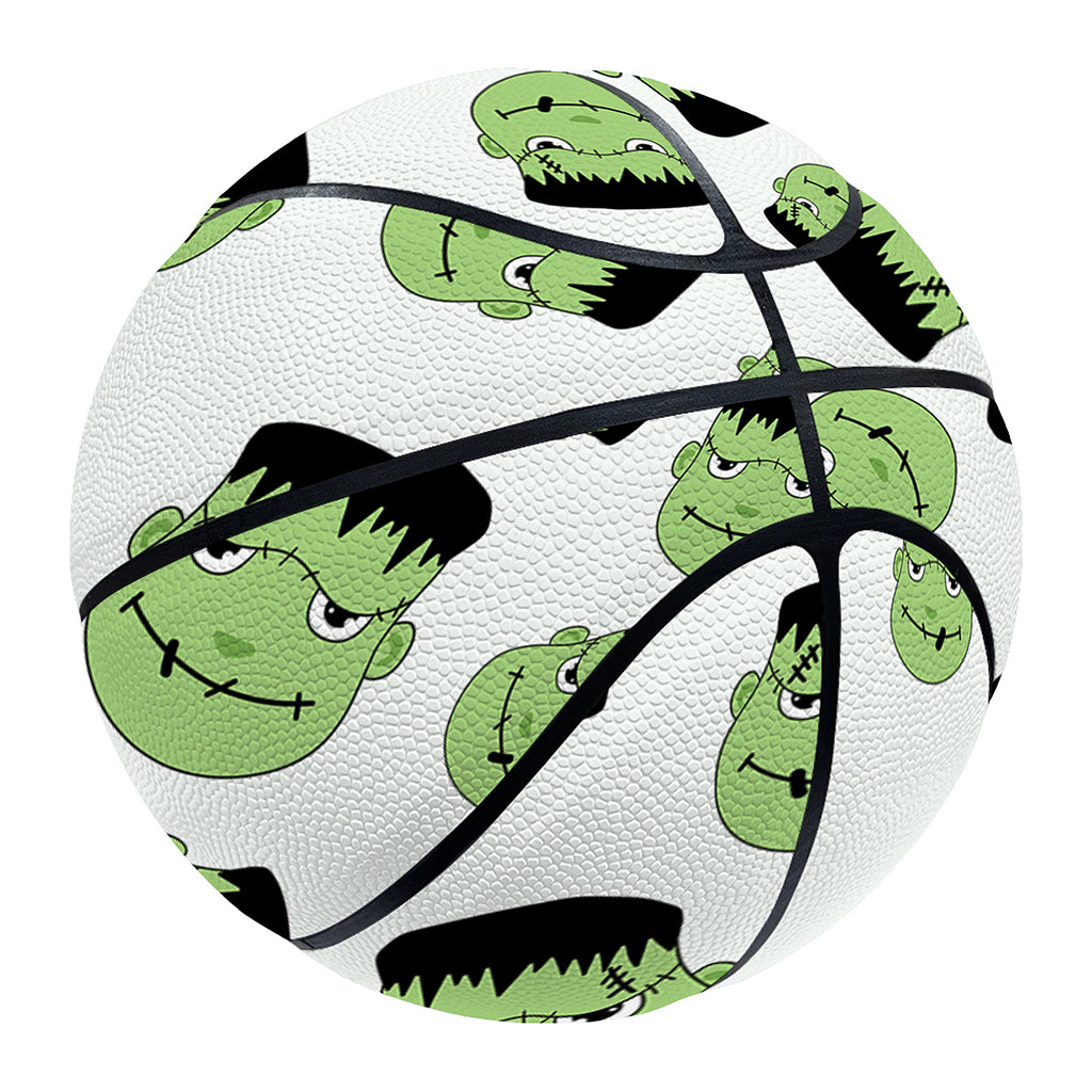 Halloween Frankenstein Pattern Print Basketball