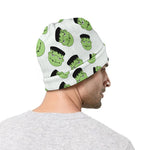 Halloween Frankenstein Pattern Print Beanie