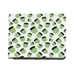 Halloween Frankenstein Pattern Print Bifold Wallet