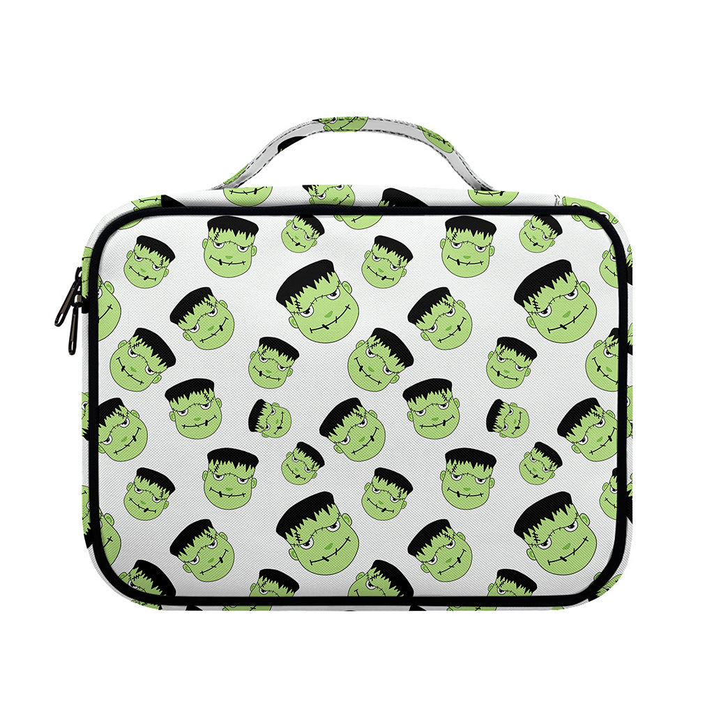 Halloween Frankenstein Pattern Print Briefcase Bible Bag