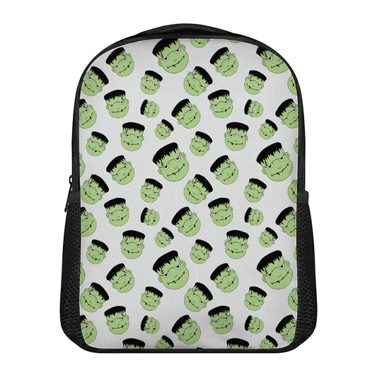 Halloween Frankenstein Pattern Print Casual Backpack