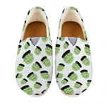 Halloween Frankenstein Pattern Print Casual Shoes