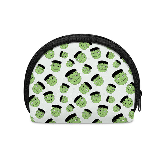 Halloween Frankenstein Pattern Print Coin Purse