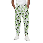 Halloween Frankenstein Pattern Print Cotton Pants