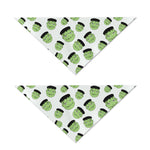 Halloween Frankenstein Pattern Print Dog Bandana