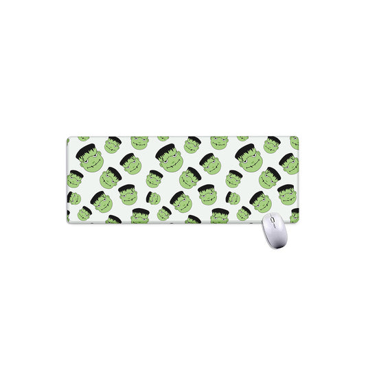 Halloween Frankenstein Pattern Print Extended Mouse Pad