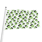 Halloween Frankenstein Pattern Print Flag