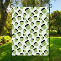 Halloween Frankenstein Pattern Print Garden Flag