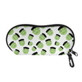 Halloween Frankenstein Pattern Print Glasses Case