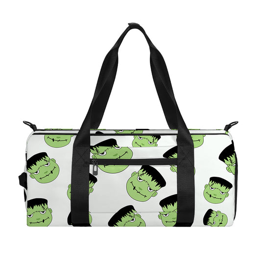 Halloween Frankenstein Pattern Print Gym Bag