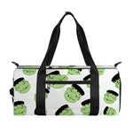 Halloween Frankenstein Pattern Print Gym Bag