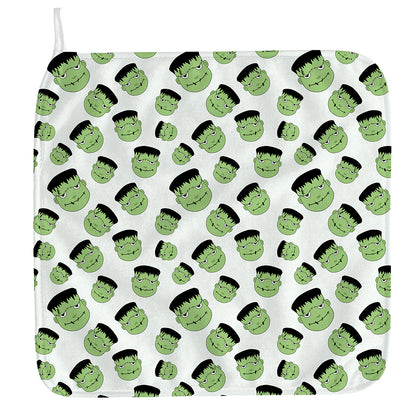 Halloween Frankenstein Pattern Print Hand Towel
