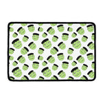 Halloween Frankenstein Pattern Print Kitchen Mat