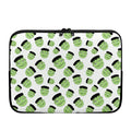 Halloween Frankenstein Pattern Print Laptop Sleeve