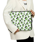 Halloween Frankenstein Pattern Print Laptop Sleeve