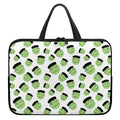 Halloween Frankenstein Pattern Print Laptop Sleeve With Handle