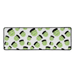 Halloween Frankenstein Pattern Print Long Kitchen Mat