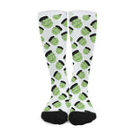 Halloween Frankenstein Pattern Print Long Socks