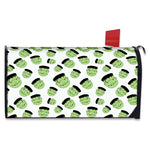 Halloween Frankenstein Pattern Print Mailbox Cover