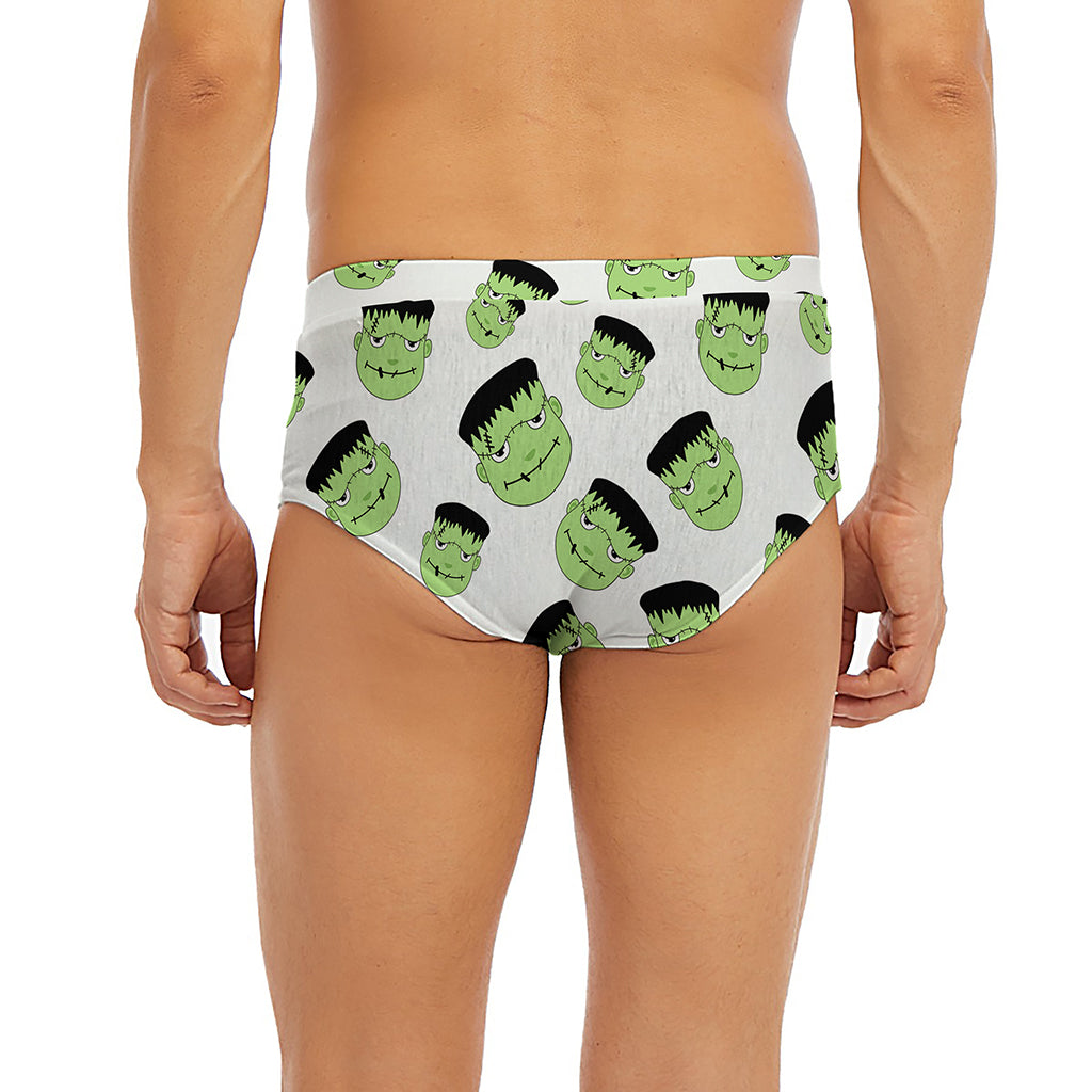 Halloween Frankenstein Pattern Print Men's Briefs