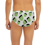 Halloween Frankenstein Pattern Print Men's Briefs