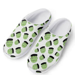 Halloween Frankenstein Pattern Print Mesh Casual Shoes