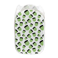 Halloween Frankenstein Pattern Print Mesh Laundry Hamper