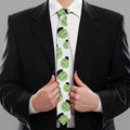 Halloween Frankenstein Pattern Print Necktie