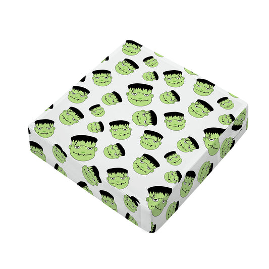 Halloween Frankenstein Pattern Print Outdoor Seat Cushion Cover