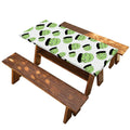 Halloween Frankenstein Pattern Print Picnic Table Cover