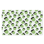 Halloween Frankenstein Pattern Print Polyester Doormat
