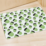 Halloween Frankenstein Pattern Print Polyester Doormat