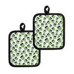 Halloween Frankenstein Pattern Print Pot Holders