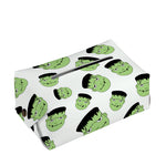 Halloween Frankenstein Pattern Print Rectangle Tissue Box Cover
