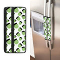 Halloween Frankenstein Pattern Print Refrigerator Handle Covers