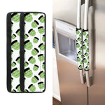 Halloween Frankenstein Pattern Print Refrigerator Handle Covers