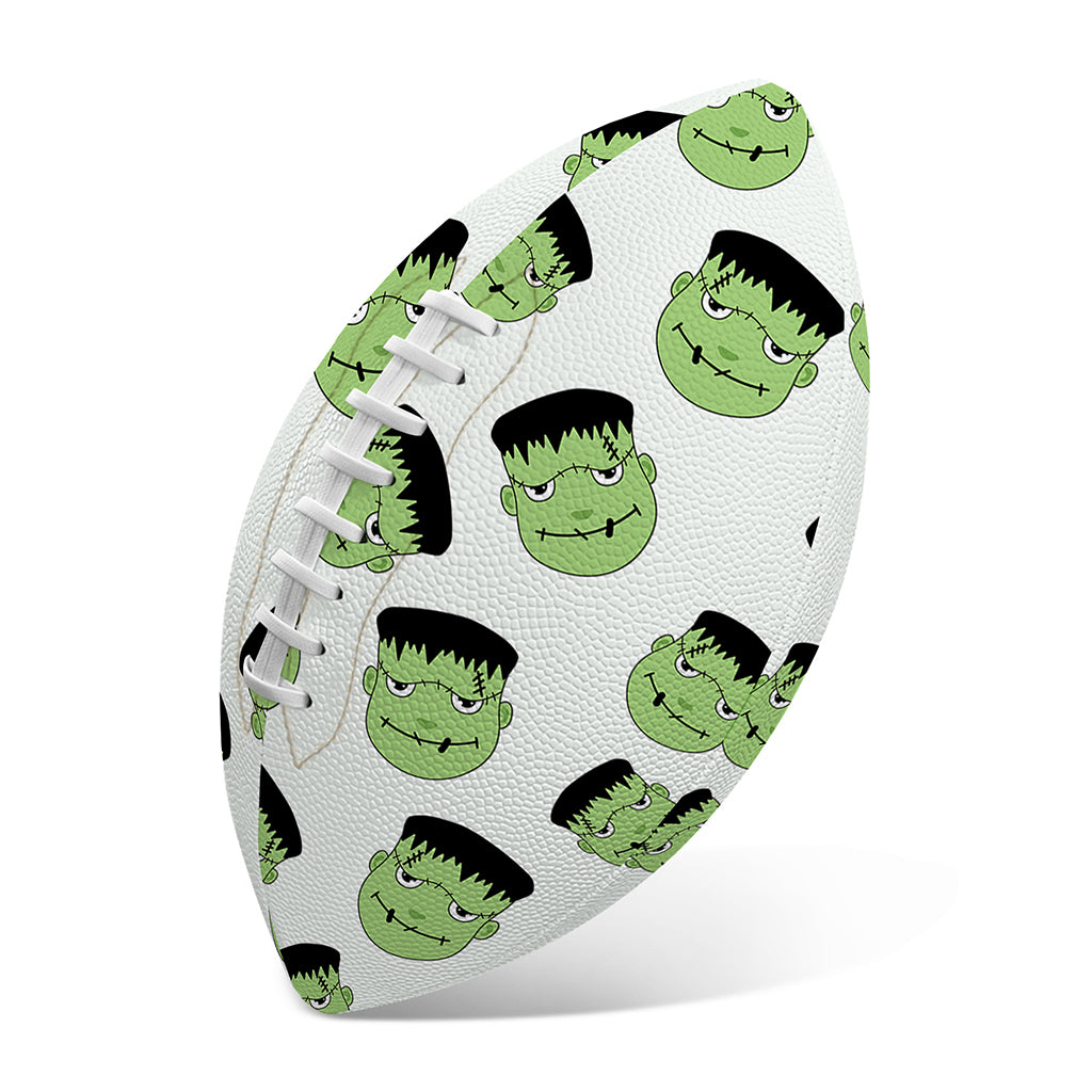 Halloween Frankenstein Pattern Print Rugby Ball