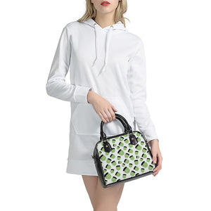 Halloween Frankenstein Pattern Print Shoulder Handbag