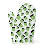 Halloween Frankenstein Pattern Print Single Oven Mitt