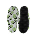Halloween Frankenstein Pattern Print Slippers