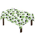 Halloween Frankenstein Pattern Print Tablecloth