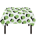 Halloween Frankenstein Pattern Print Tablecloth