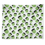 Halloween Frankenstein Pattern Print Tapestry