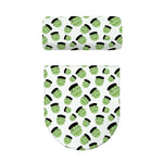 Halloween Frankenstein Pattern Print Toilet Lid And Tank Cover Set